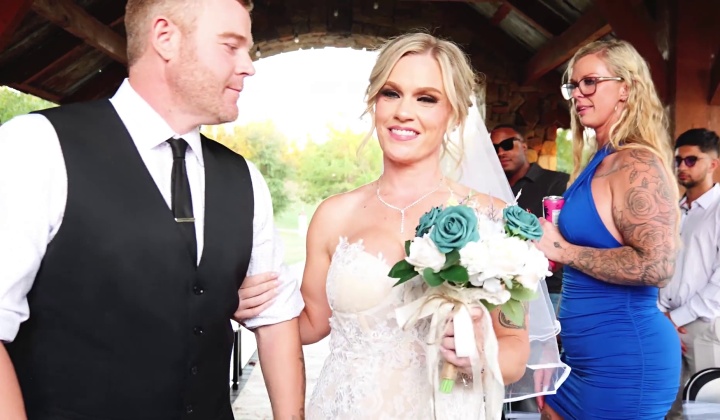 ⁣The hotwife tour- wedding orgy