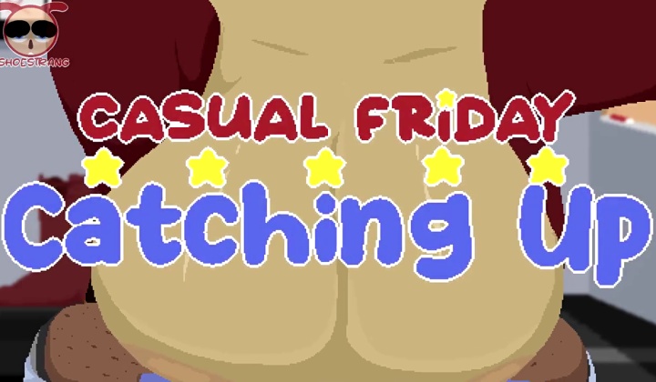 Casual friday catching up shoestrang