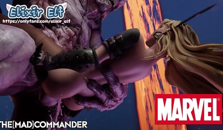 ⁣Magik's in trouble | elixirelf marvel hentai reaction