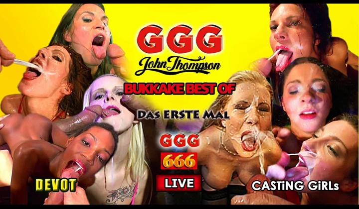 Bukkake gangbang dluisa