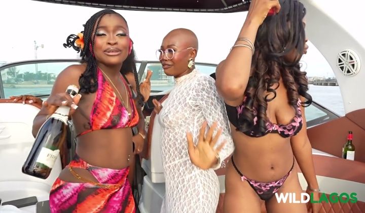 ⁣Wild lagos boat ride