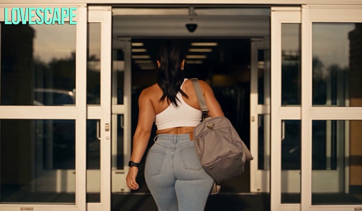 ⁣Nerd guy has no idea his gym crush wants to fuck him - watch how it ends (ai)