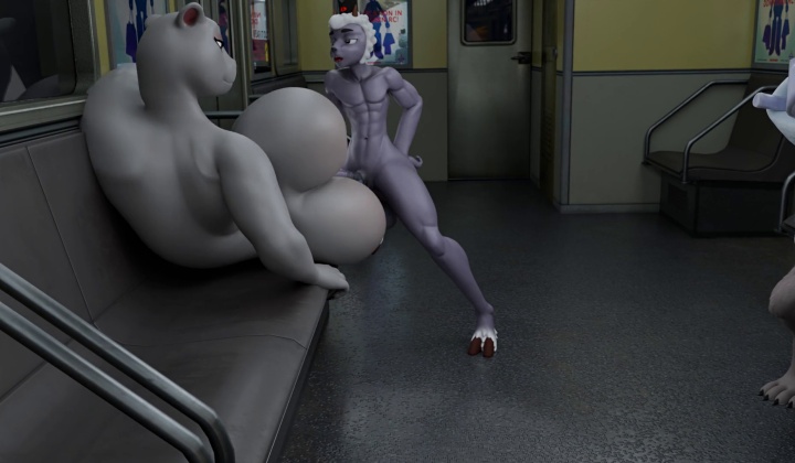 ⁣The metro orgy