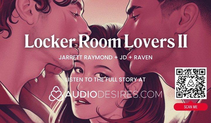 ⁣Asmr audio porn: two rival hockey stars fuck her together – mmf threesome