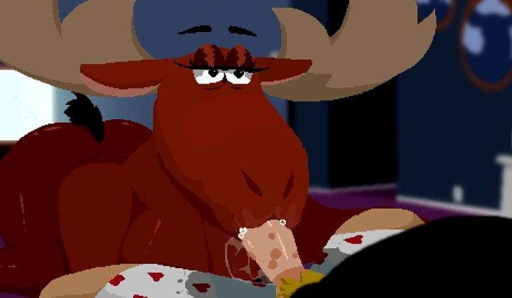 Becky the moose shoestrang