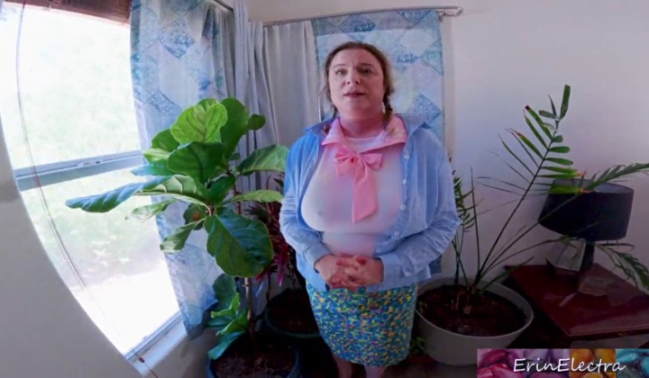 ⁣Busty blondie mom tries back door with big cock in bathroom