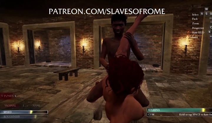 ⁣Slaves of rome - porn game gameplay